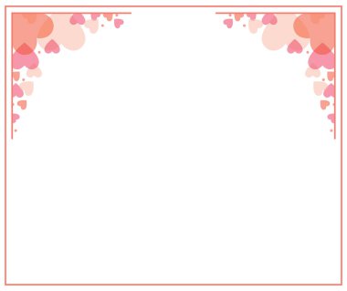 Bir dikdörtgen çerçeve vektör çizim