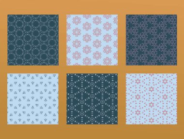 Kumaş desen vektör simgesi