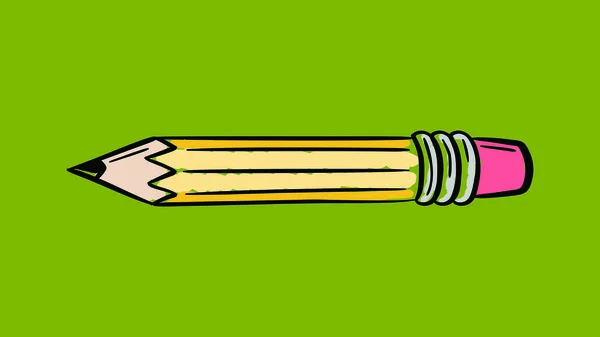 Vektorové ikony tužky — Stockový vektor