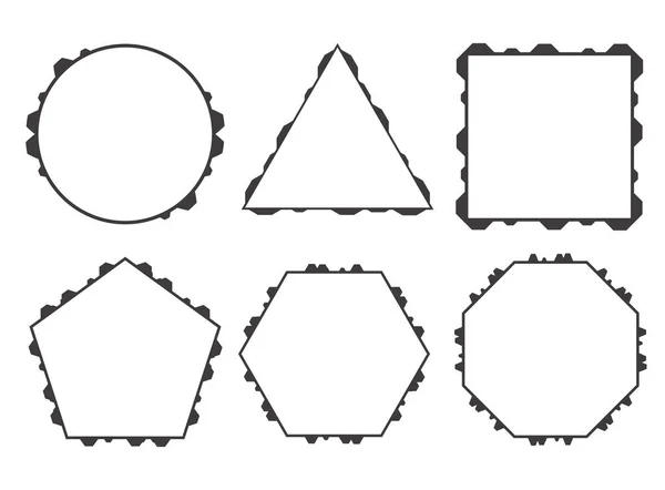 Vektor-Symbol von Frames — Stockvektor