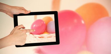 Dijital tablet dokunmadan eller 