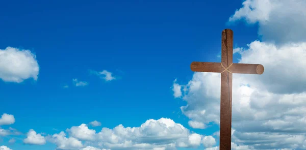 Composite image of cross — Stock Photo, Image