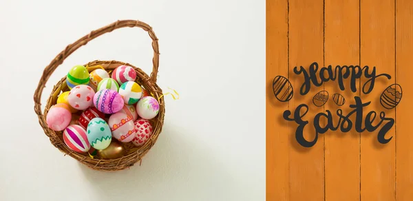 Happy Easter greeting — Stock Photo, Image