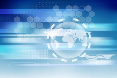 Soyut teknoloji arkaplanı