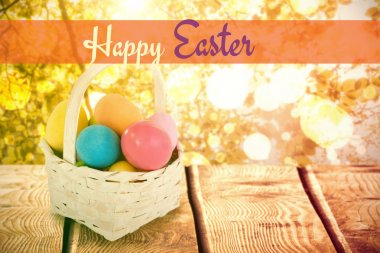 Mutlu Paskalya logosu