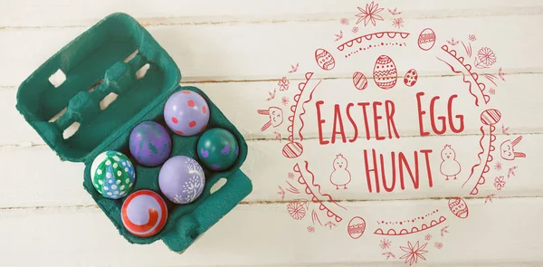 Easter Egg Hunt logo — Stock Photo, Image