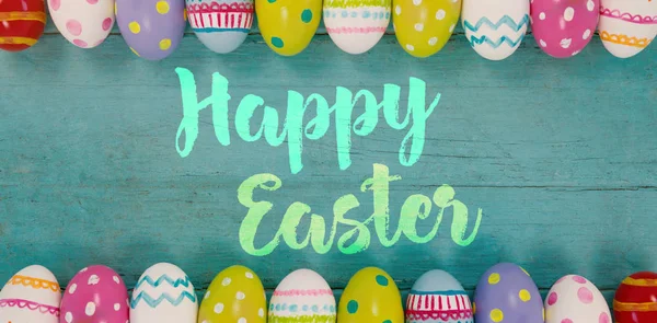 Happy easter logo — Stock Photo, Image