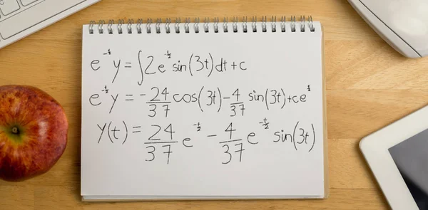 Immagine composita dei calcoli — Foto Stock
