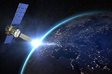 Modern solar uydu
