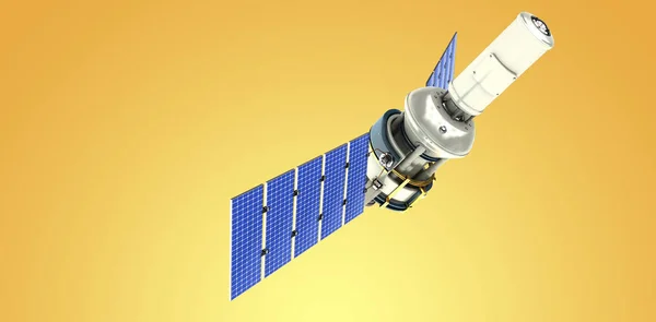 Modern solar satellite — Stock Photo, Image