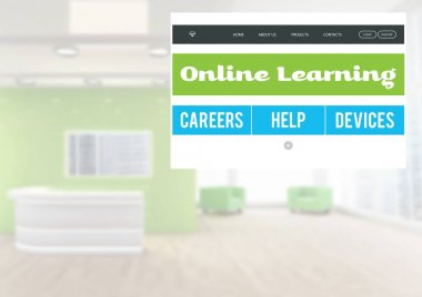 Çevrimiçi öğrenme App arabirimi