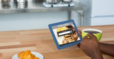 Online yemek app Tablet Pc adam tarafından düzenlenen.