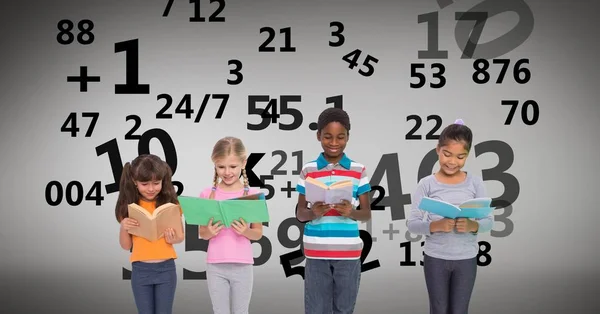 Kinder lesen Bücher — Stockfoto