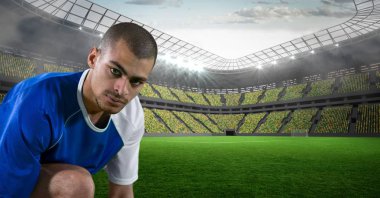Futbolcu Stadyumu'nda portresi