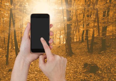 Dokunmadan el telefon 