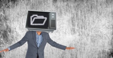 Kafasına Tv ile icra