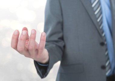 El hareketi işadamı midsection