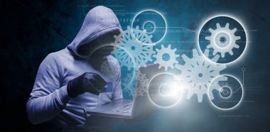 siber suç için kredi kartı ile hacker