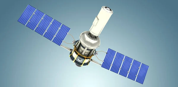 Modern solar satellite — Stock Photo, Image