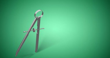 Pusula çizim dijital bileşik