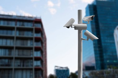 Cctv kamera, birçok parçalardan oluşan imge