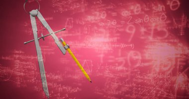 Pusula kalemle çizim görüntü