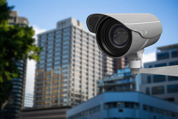 Композитное изображение камеры наблюдения
