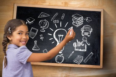 Öğrenci kurulu okul arka plan grafik çizim 