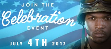 bayrak sallayarak karşı emin asker