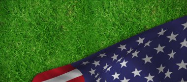 bize karşı çim görünümünü bayrak