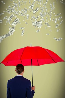 iş kadını holding kırmızı şemsiye