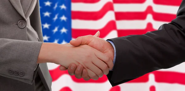 Business people shaking hands — Stock Photo, Image