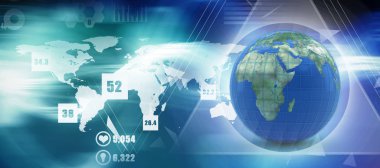 Üçgen tasarım birçok parçalardan oluşan imge