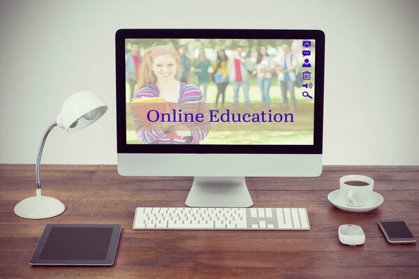 составное изображение студентов для онлайн курсов
