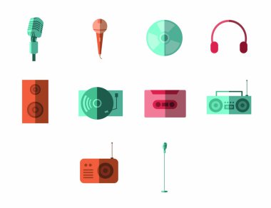 Çeşitli müzik aletleri