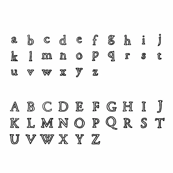 Vector alfabet set — Stockvector