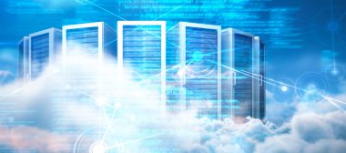 Sunucu kulenin birçok parçalardan oluşan imge