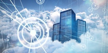 Sunucu kulenin birçok parçalardan oluşan imge