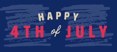 Dört Temmuz mesaj ile tebrik kartı