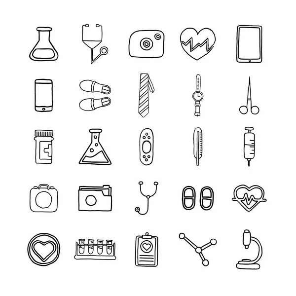 Vector set of medical icons — Stock Vector