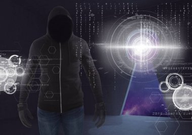 Gölge ayakta hacker