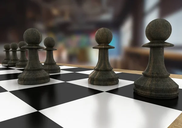 3D Chess piece — Stock Photo, Image