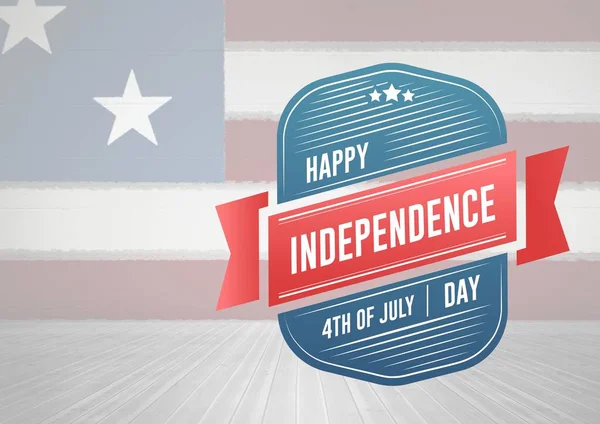 Poster of independence day — Stock Photo, Image