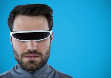 Sanal gerçeklik kulaklık erkekte