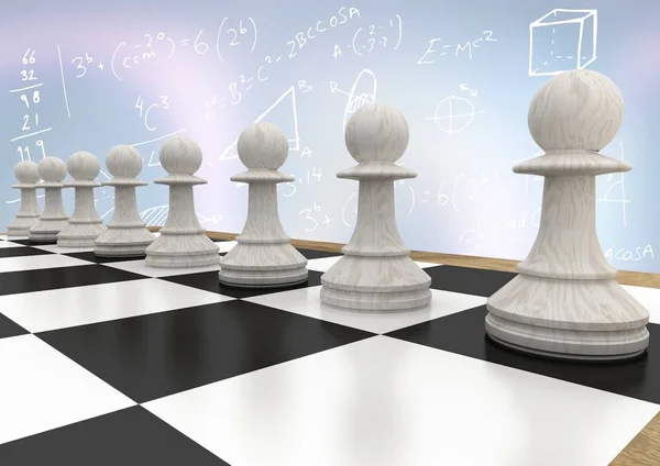 3D Chess piece — Stock Photo, Image