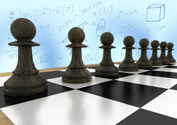 3D Chess piece — Stock Photo, Image