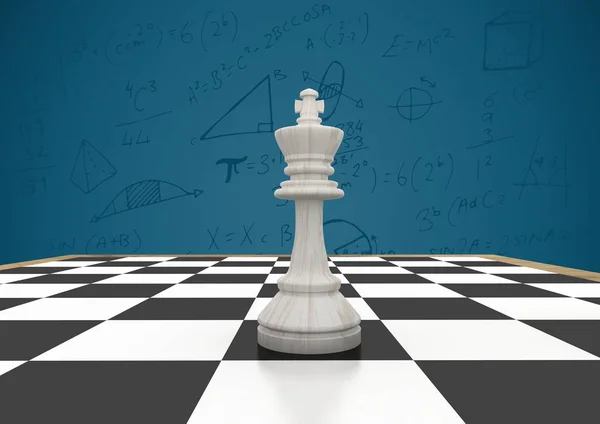 3D chess piece — Zdjęcie stockowe