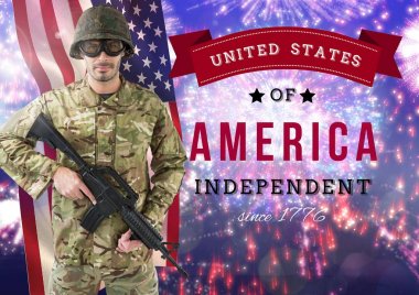 Askeri bir'ın elinde 