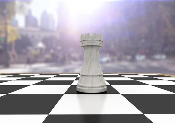 3D sakk darab — Stock Fotó