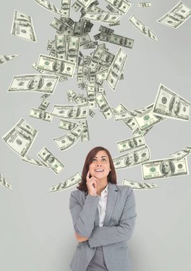 iş kadını para arıyor